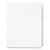 Avery Dennison Index SideTab 101-125, White, PK25 01334